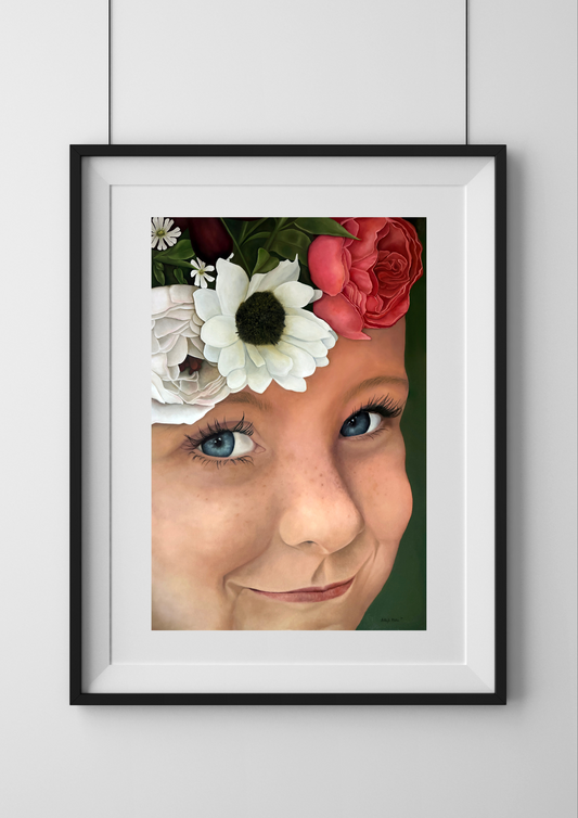 'Flora & Freckles' - Print